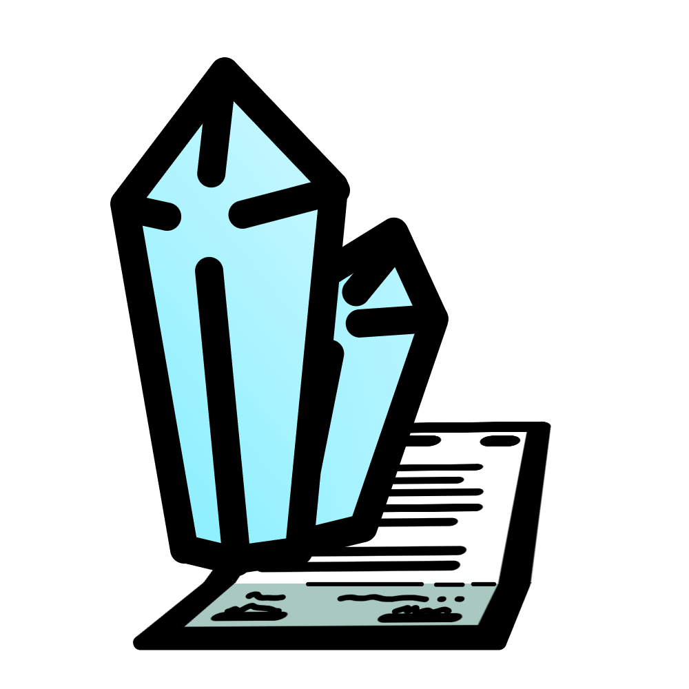Paystub of Crystals